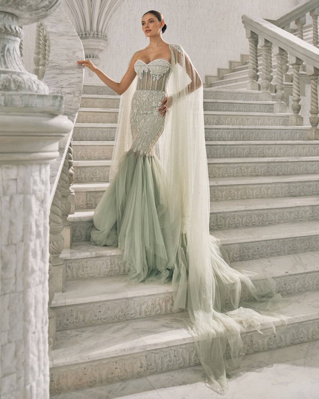 Sage Green Gown | Shantanu Nikhil XS / 60 Sage Green Gown | Shantanu Nikhil XS / 60