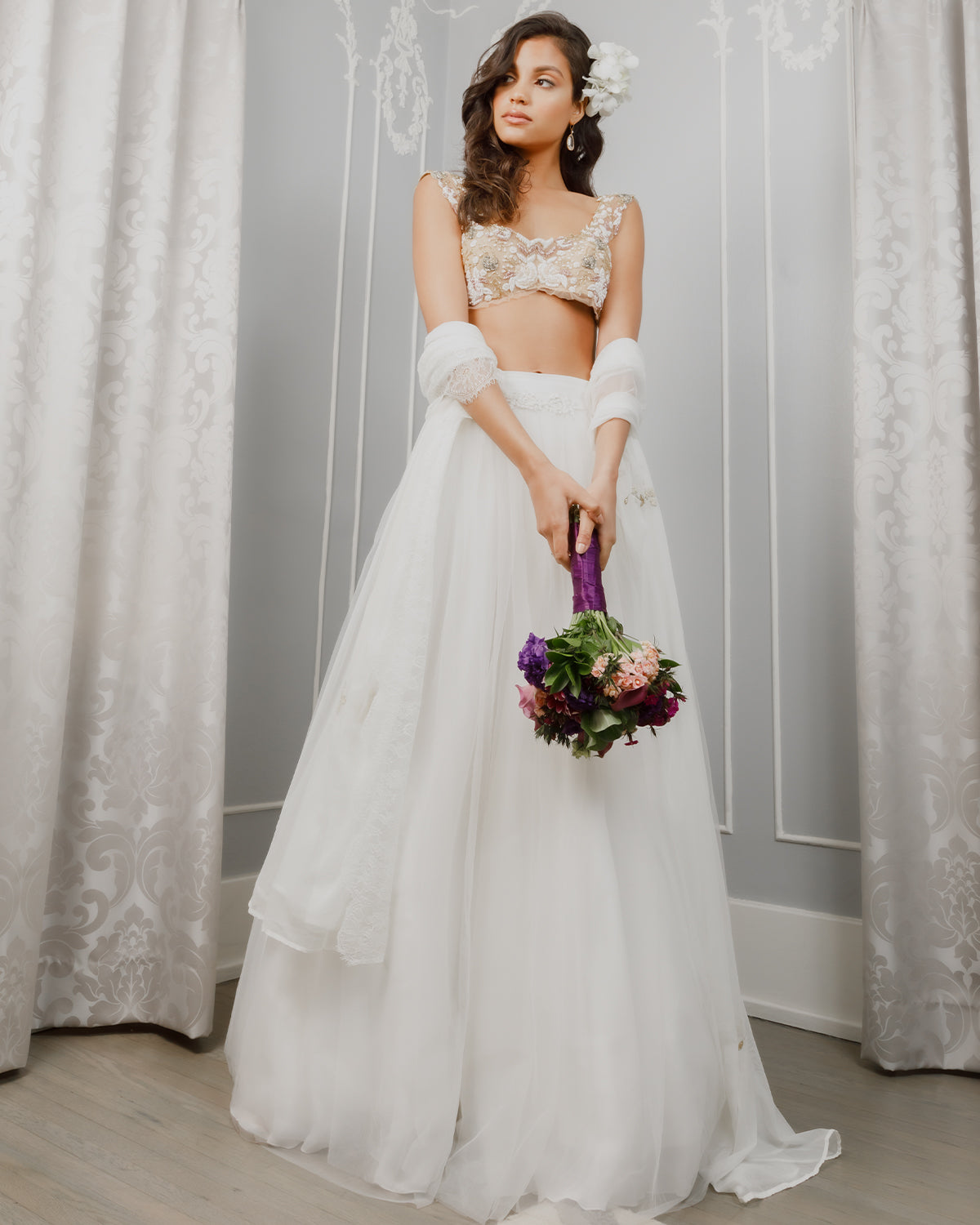 Designer Bridal Lehenga Choli, Wedding Dress, Reception Bridal Lehenga,  Custom Lehenga, Sequin Dress, Bridal Outfit -  Canada