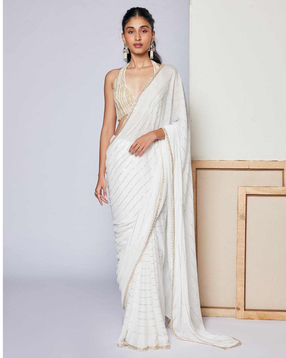 Shop Bralette Blouse Saree for Women Online from India's Luxury Designers  2024