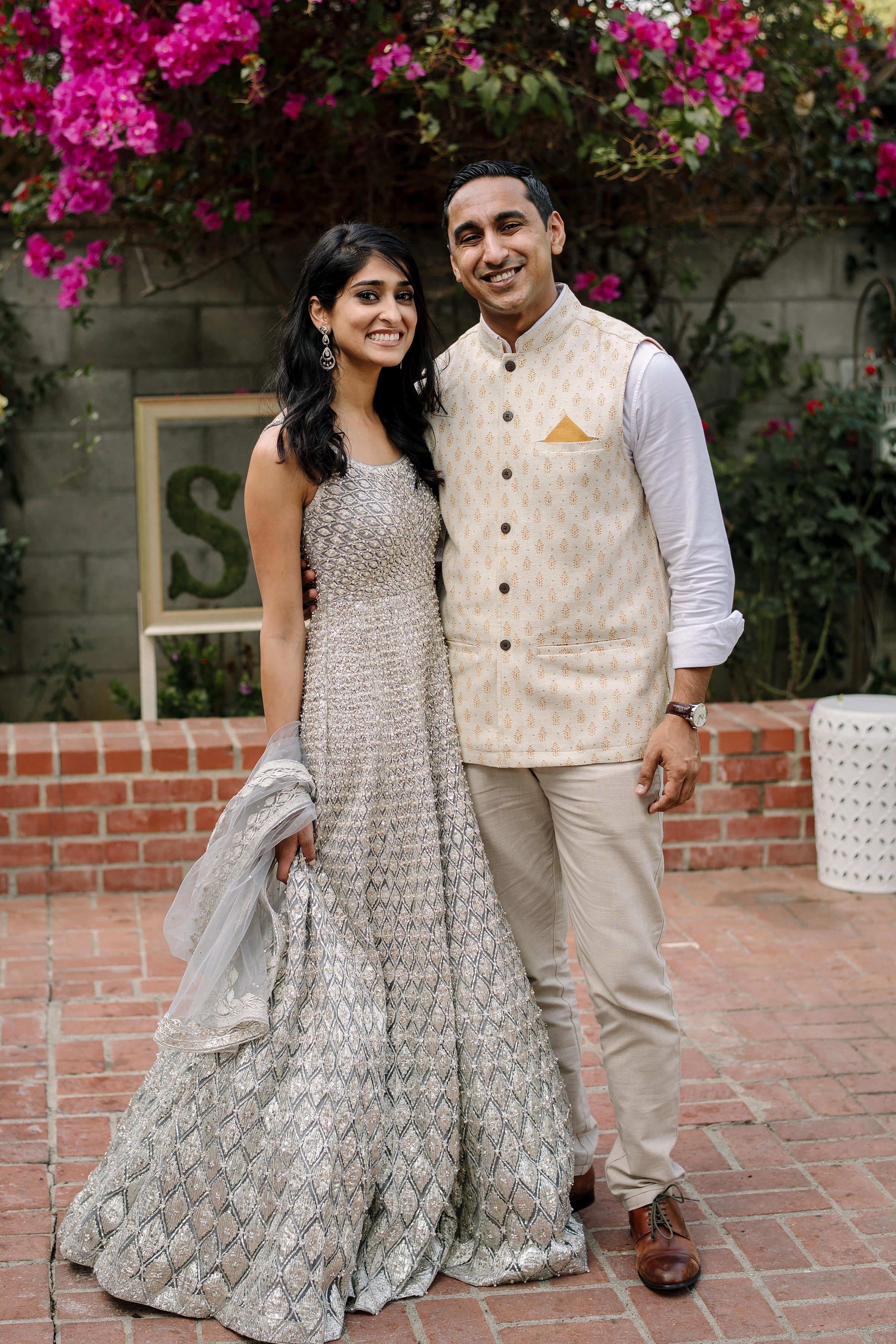 A Daytime Engagement Ceremony in Los Angeles