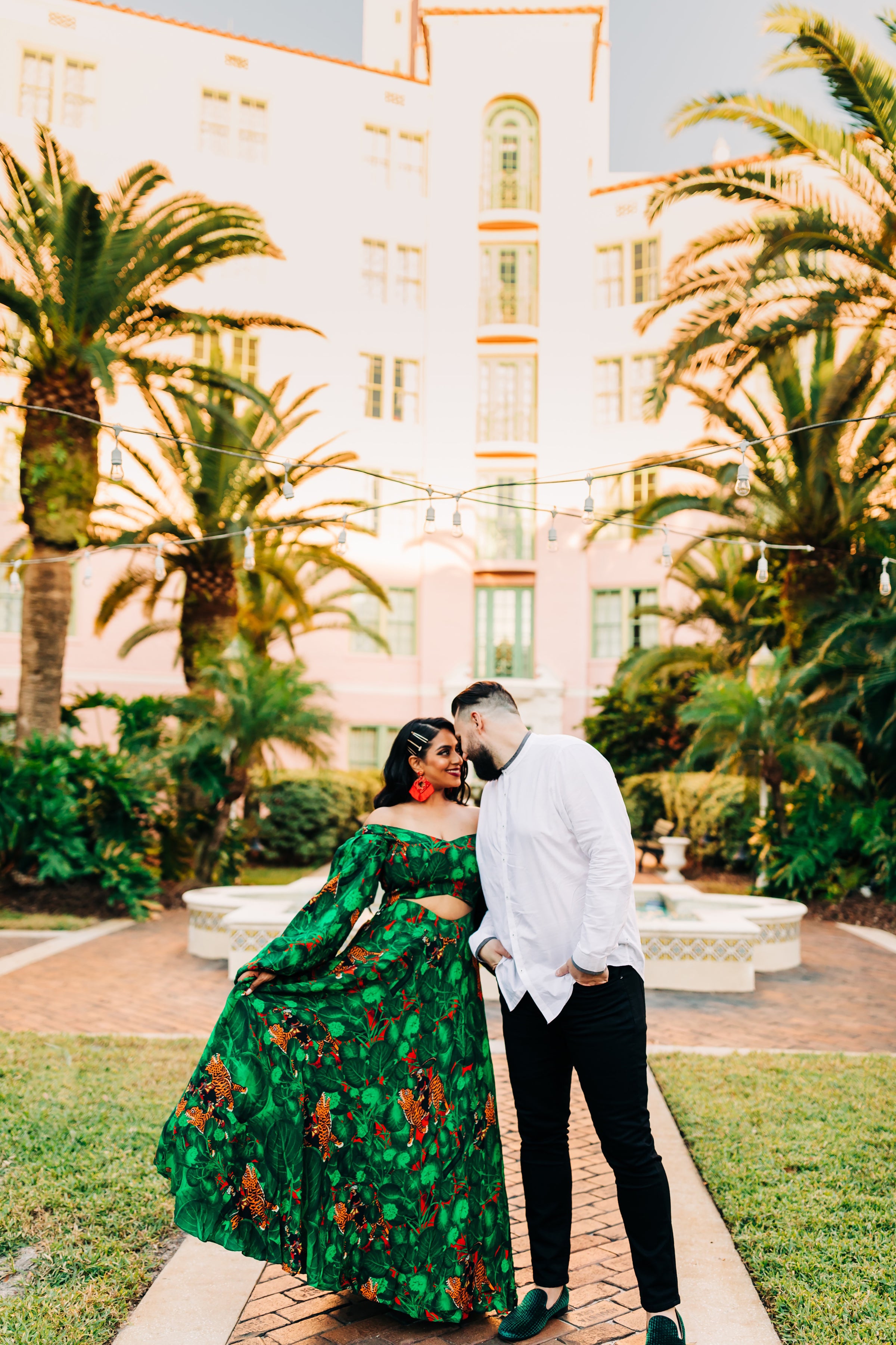 A Tropical Engagement Shoot