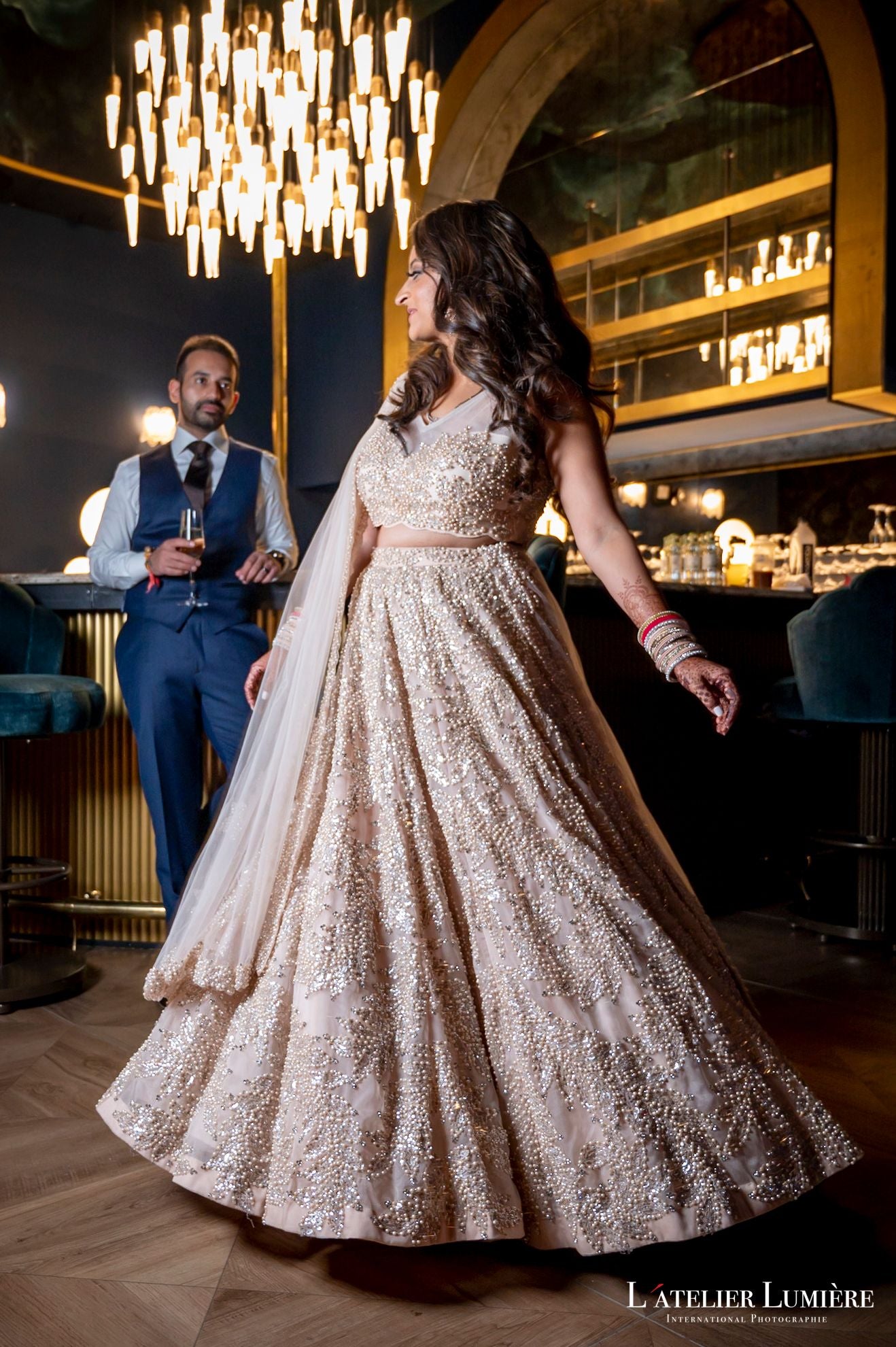 Dancing the Night Away in the Dali Lehenga