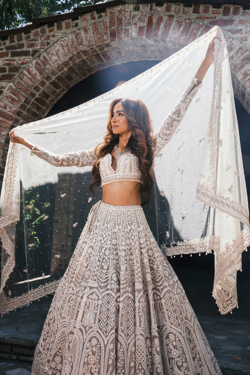 Aqsa in Seema Gujral: A Bridal Look Meant to Be