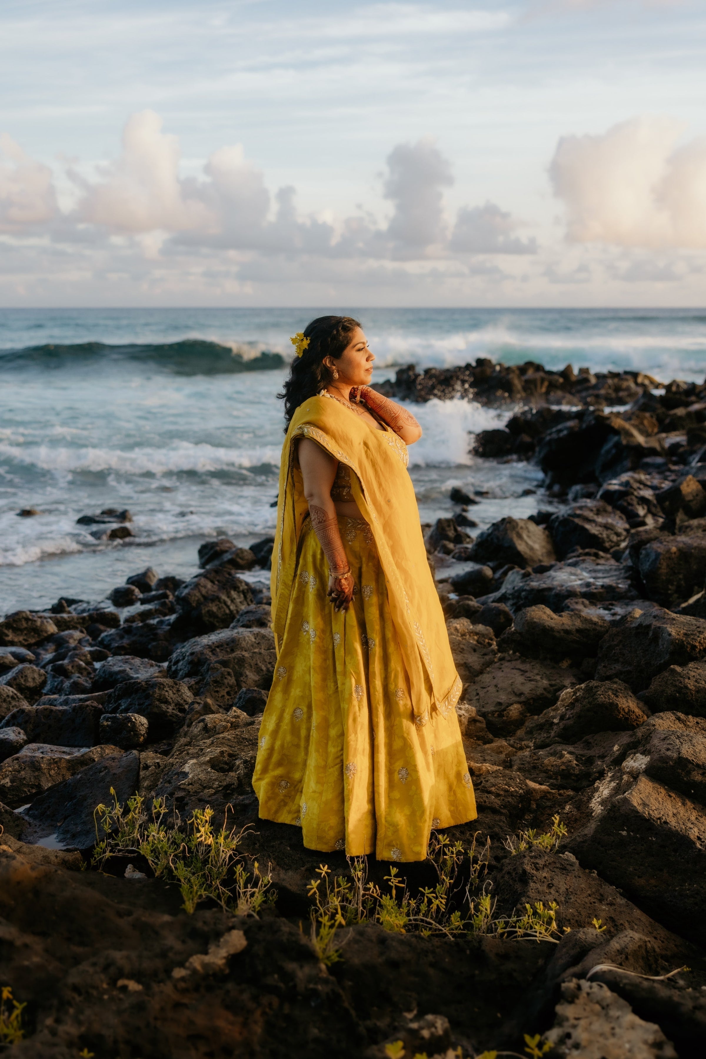 Nikita in KYNAH: A Sunlit Hawaiian Wedding