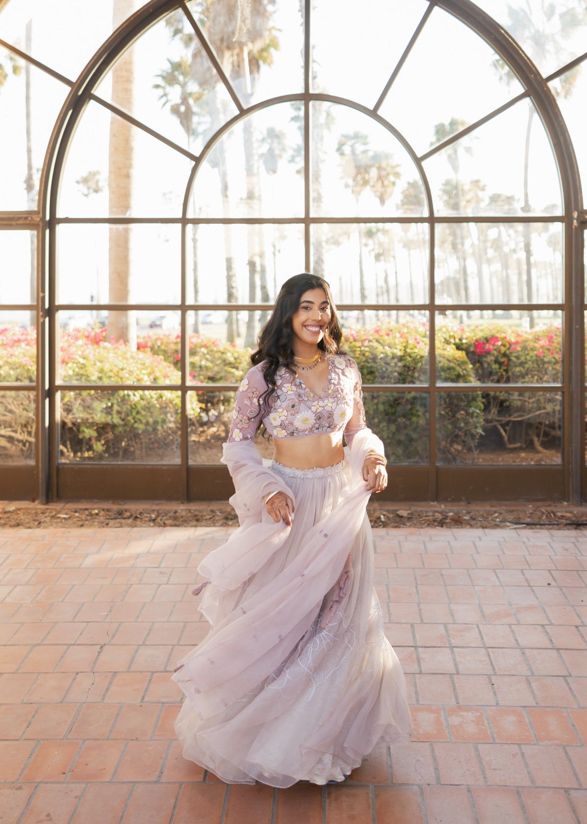 A Lilac Dream: Devki’s Beachside Sangeet in KYNAH