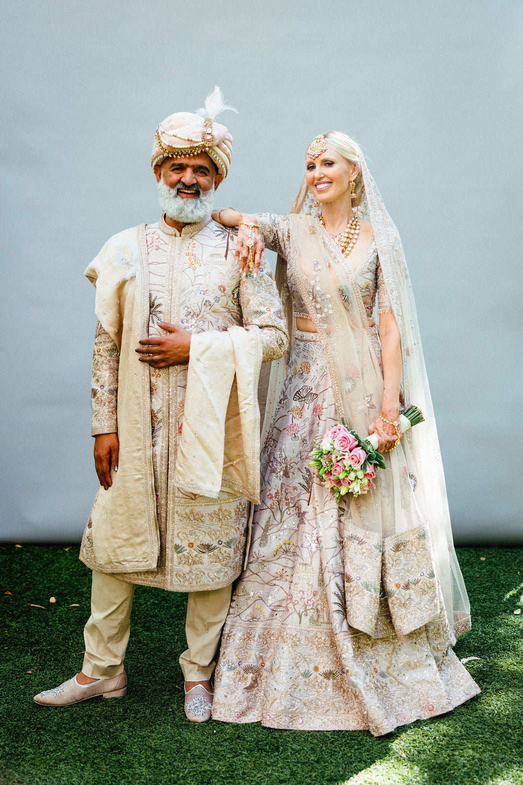 Christina & Zaheer: An Intimate Malibu Wedding, Designed Together