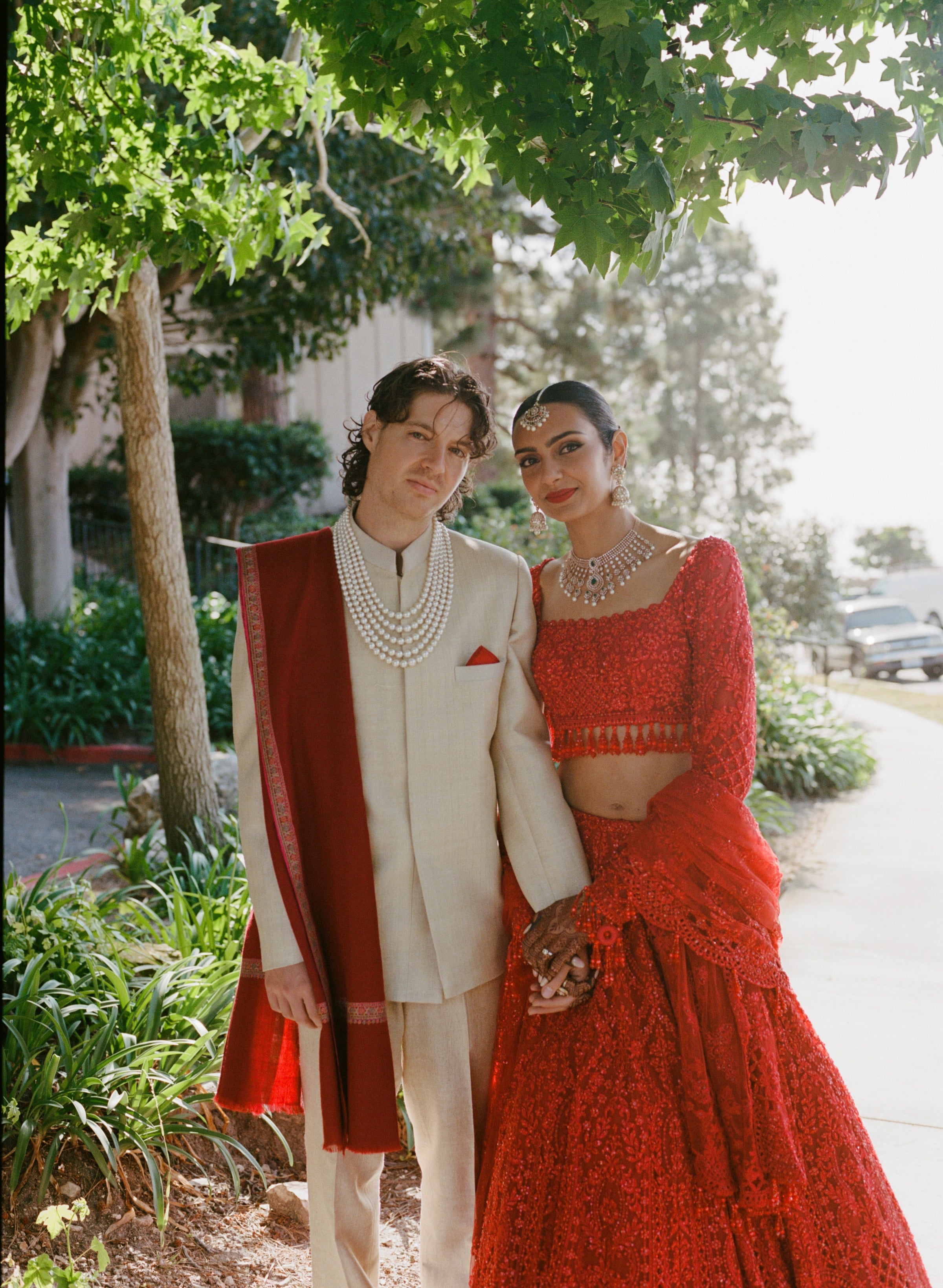 Shahana’s Modern Take on Traditional Red
