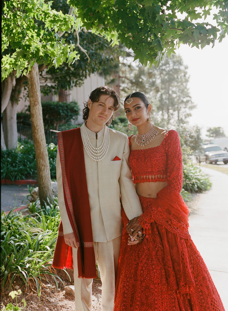 Shahana’s Modern Take on Traditional Red