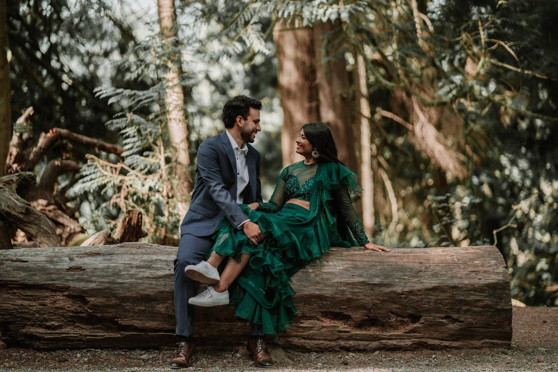 A Glamorous Engagement Adventure in the Pacific North West