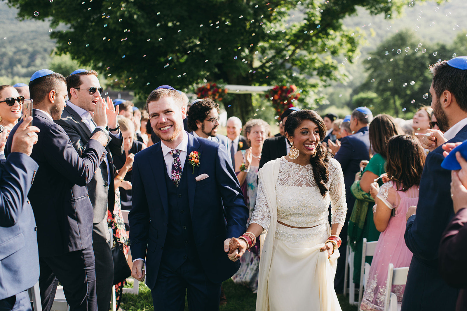 A Sikh-Jewish Wedding That Ended in Fireworks | Featured in The CUT