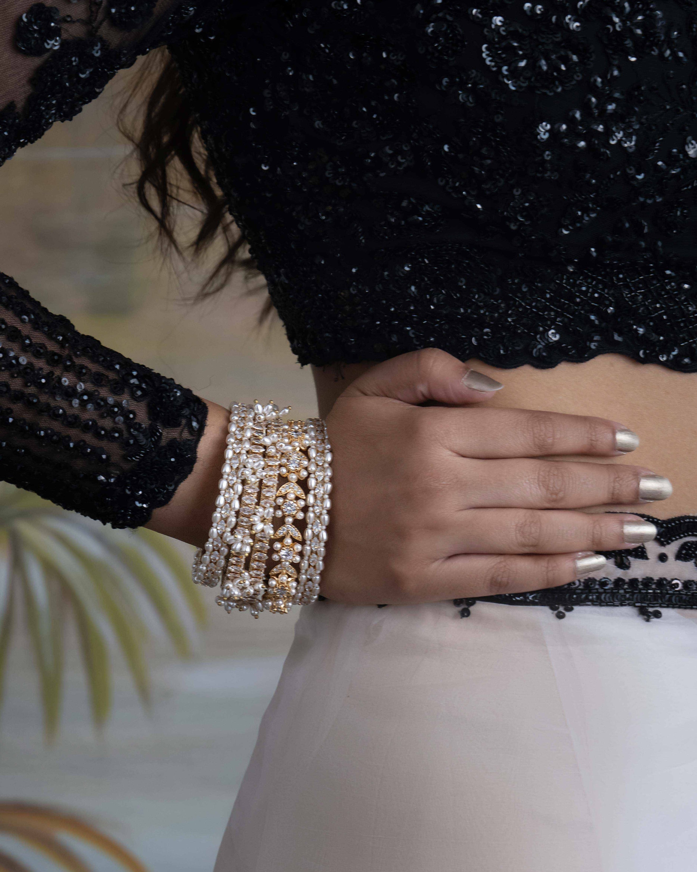 Grand Palais Bangle Set (Set Of 5)