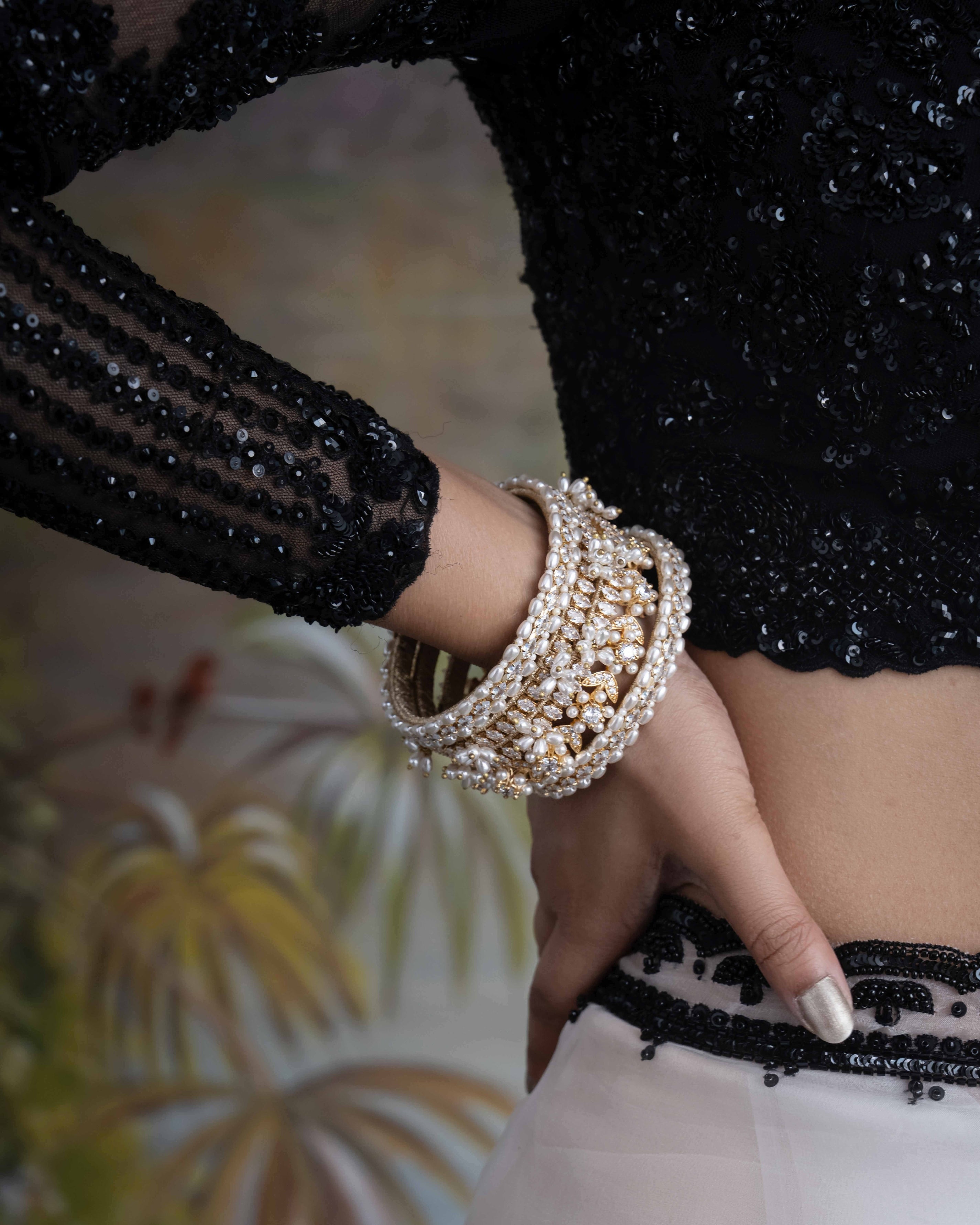 Grand Palais Bangle Set (Set Of 5)