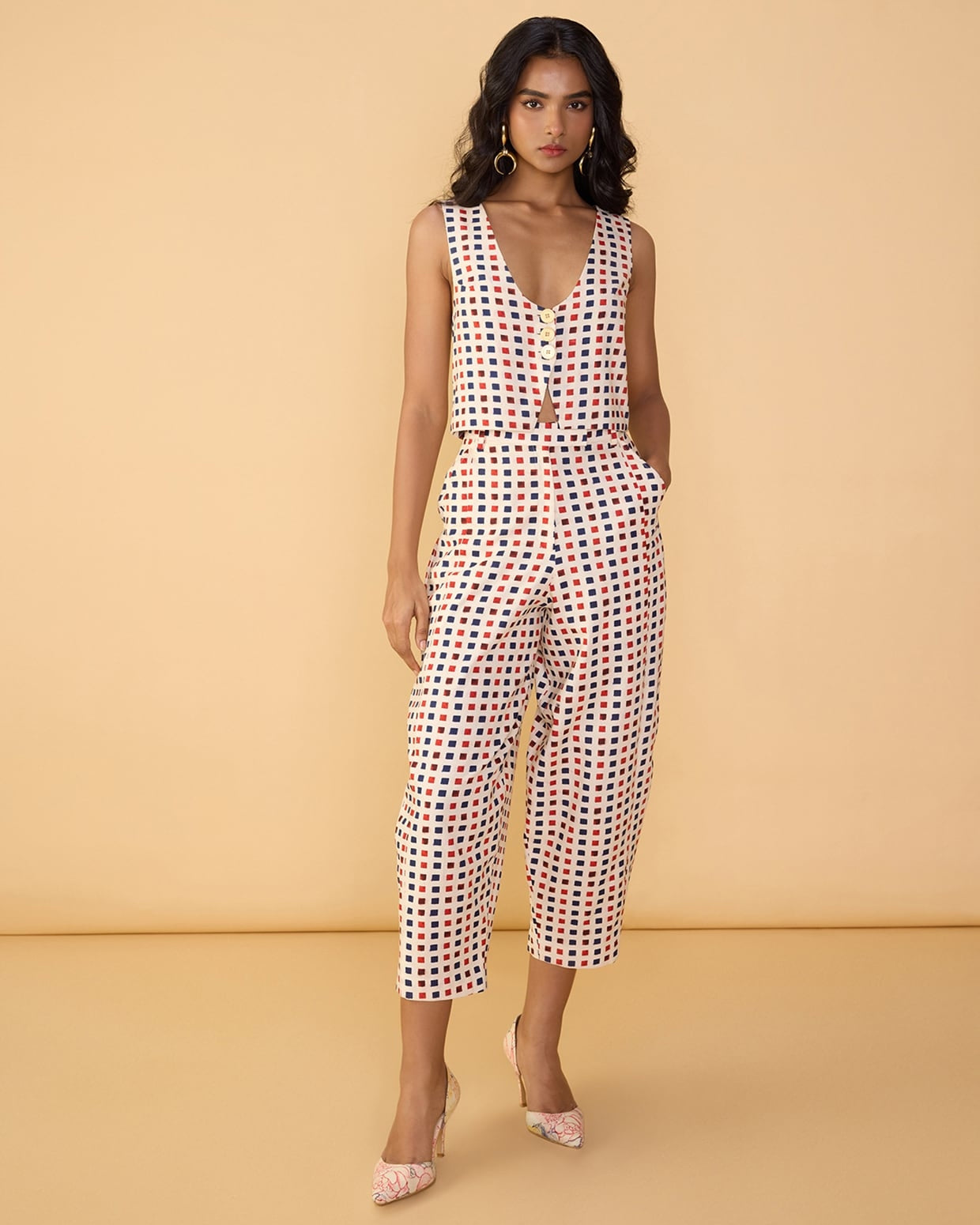 Delfie Waistcoat & Loly Trousers