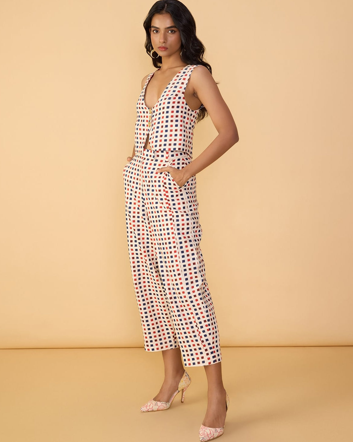 Delfie Waistcoat & Loly Trousers