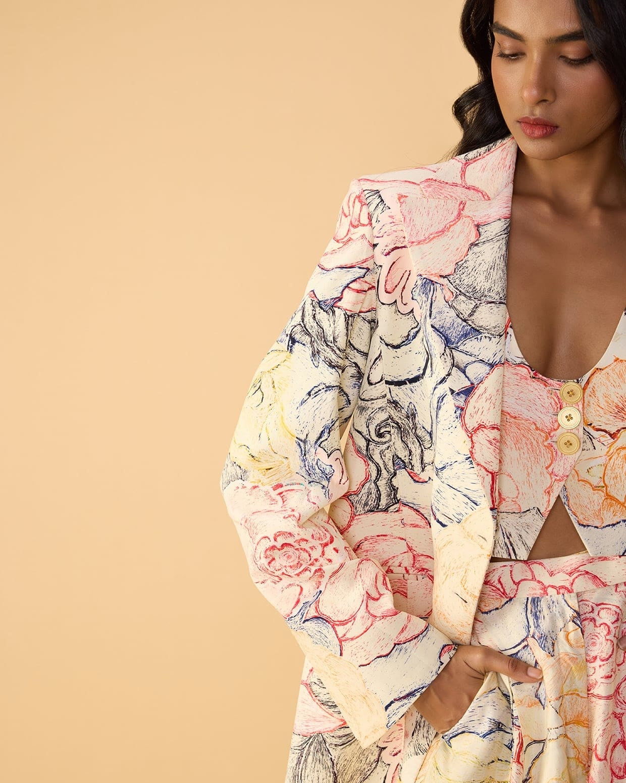 Miranda Blazer & Delfie Waistcoat & Polina Trousers