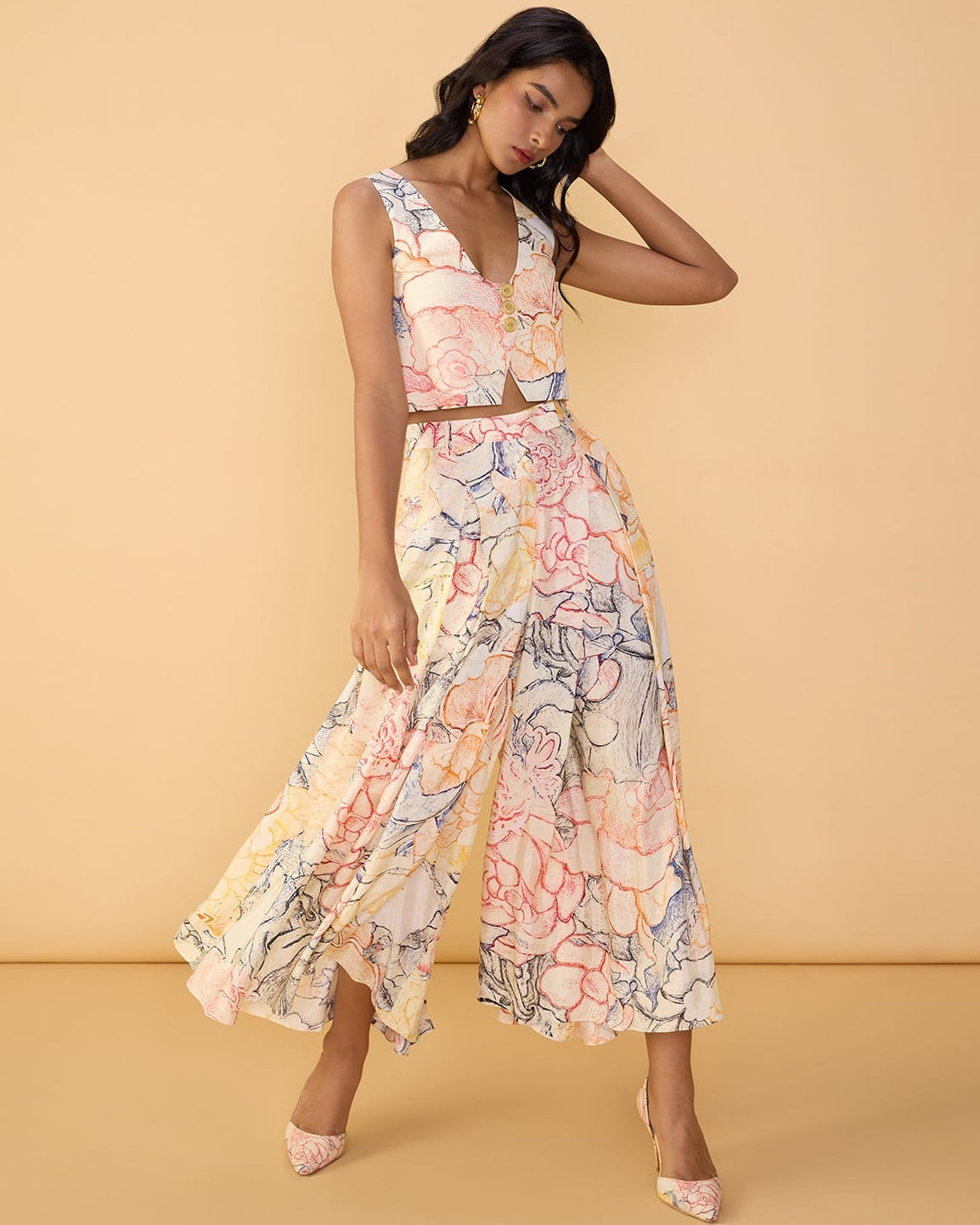 Delfie Waistcoat & Polina Trousers