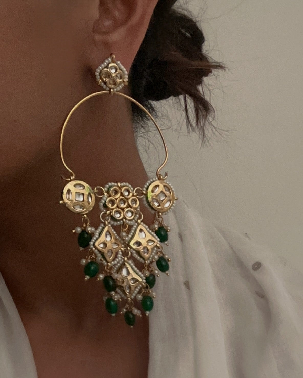 Pecha Jhumki Earrings
