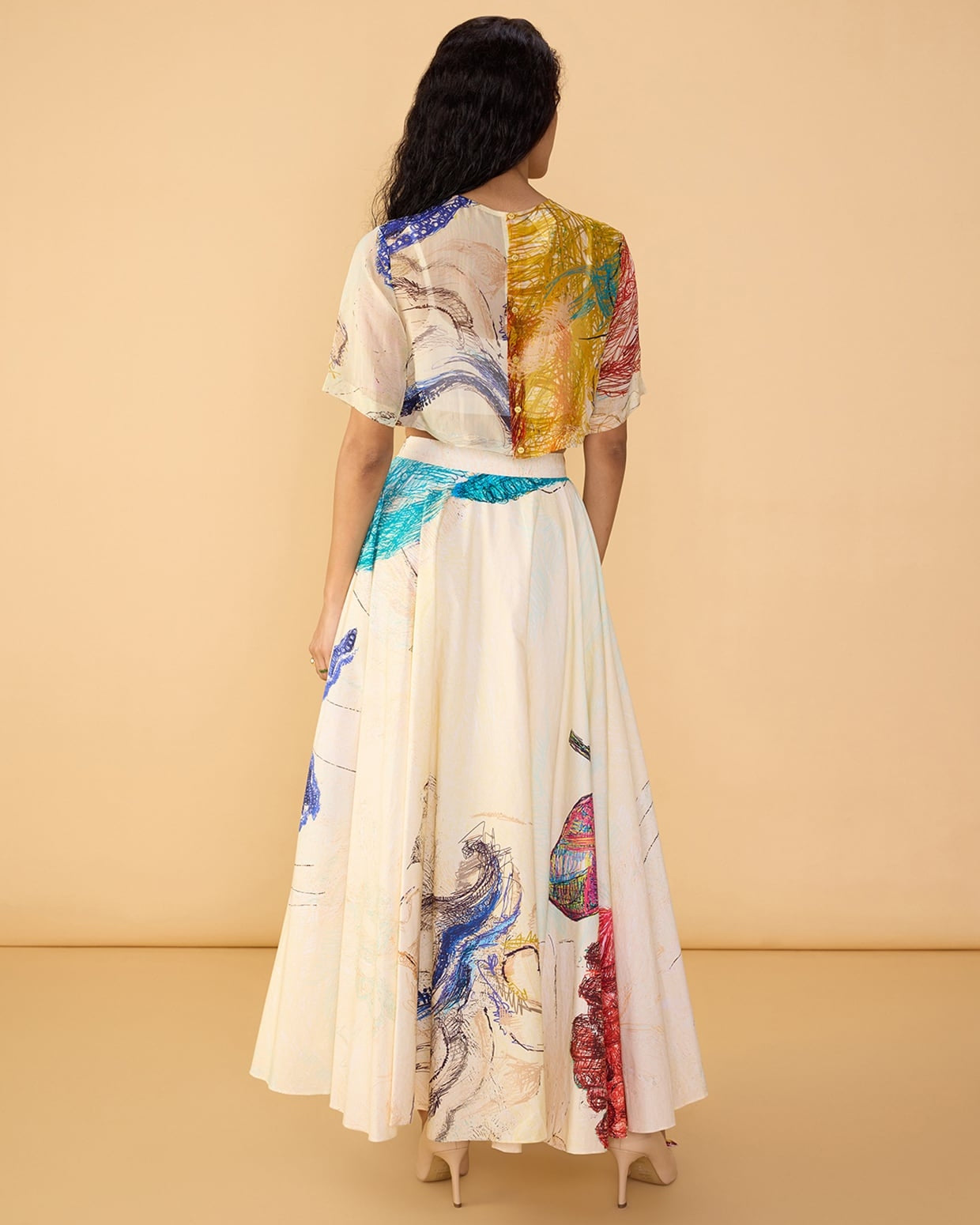 Rosetta Blouse & Dracy Skirt