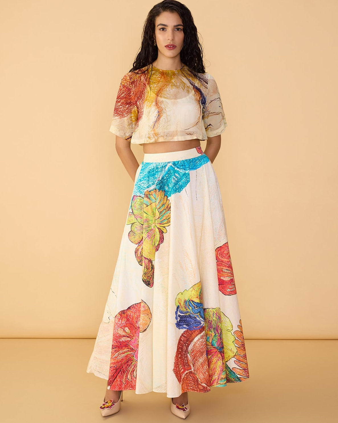 Rosetta Blouse & Dracy Skirt