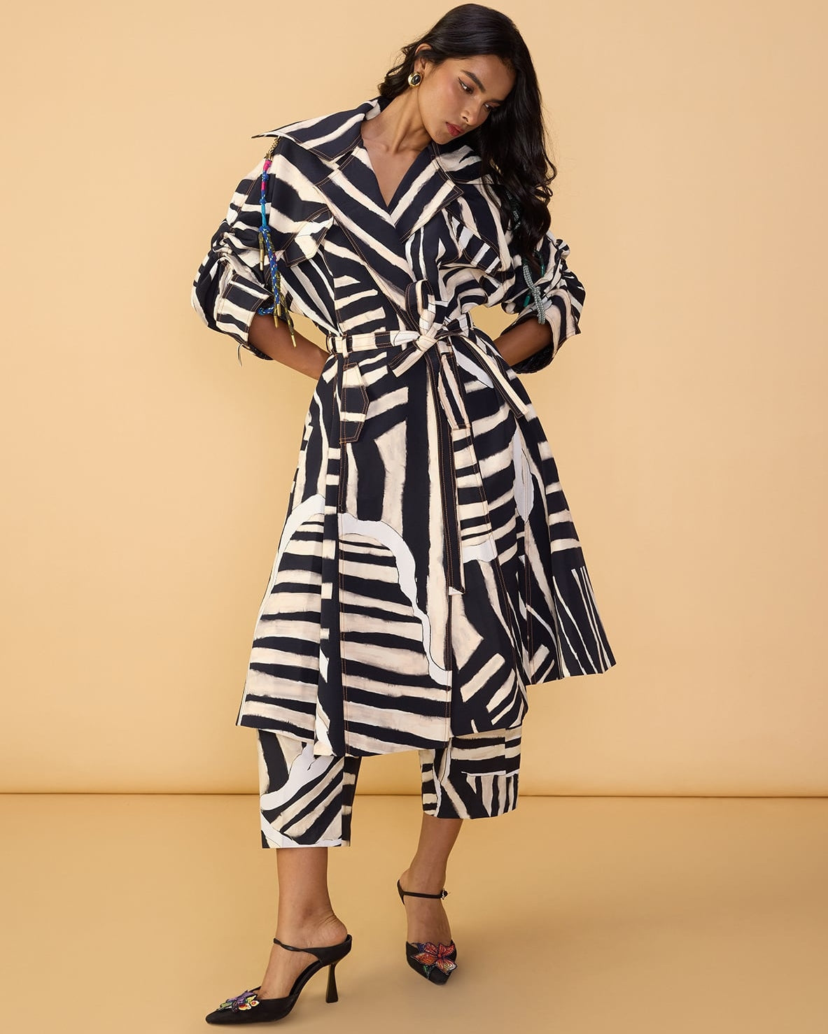 Helena Trench & Loly Trousers