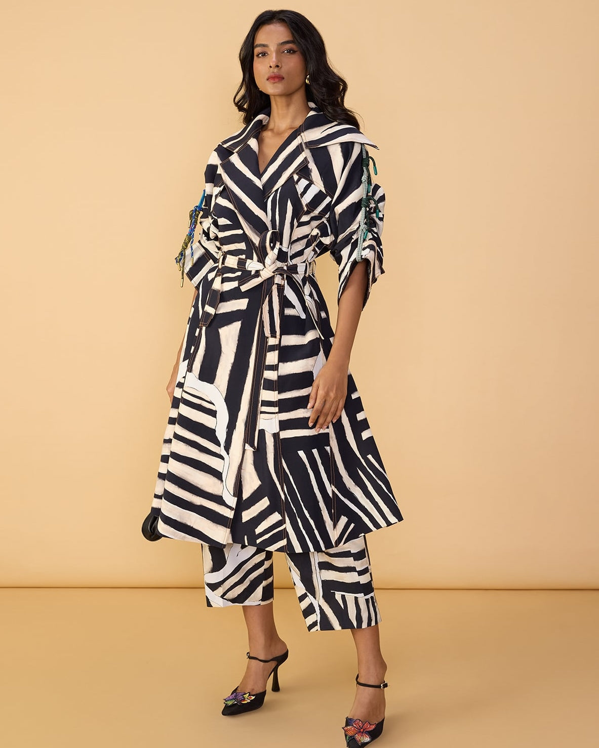 Helena Trench & Loly Trousers