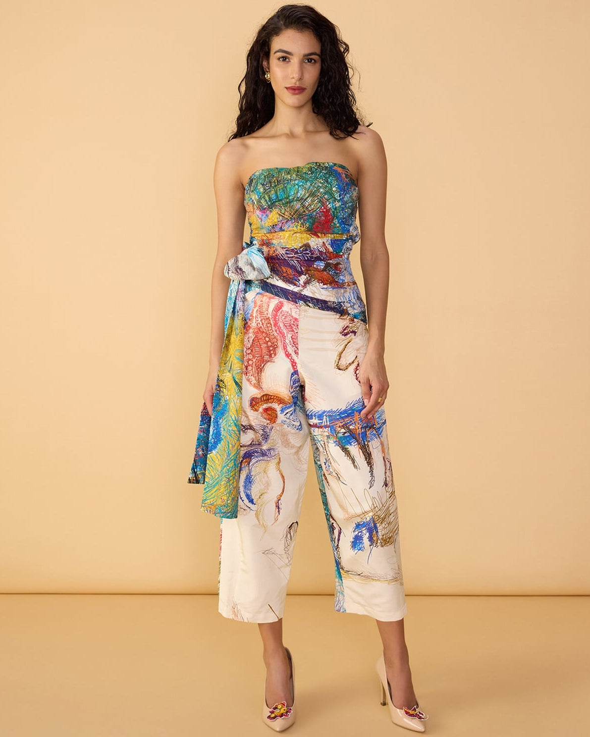 Amina Blouse & Loly Trousers