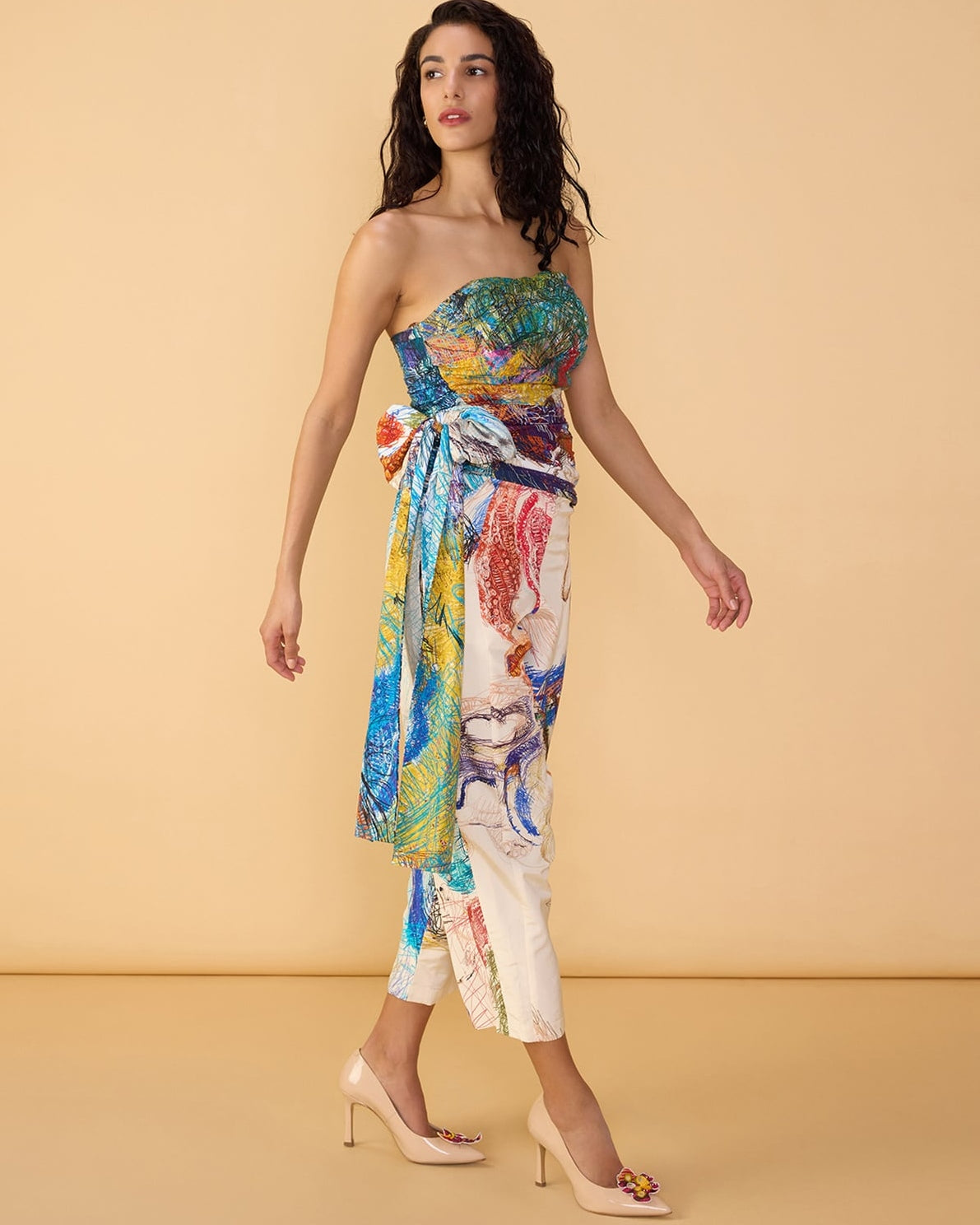 Amina Blouse & Loly Trousers