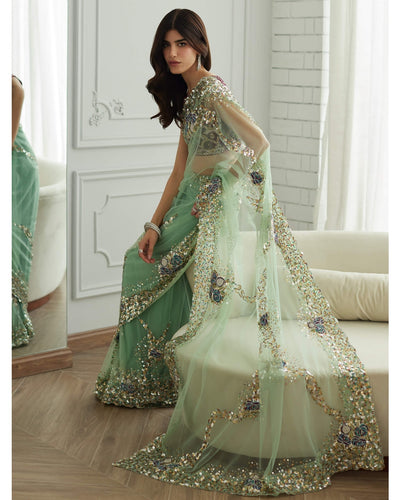 Isabella Blouse, Sari & Petticoat Set