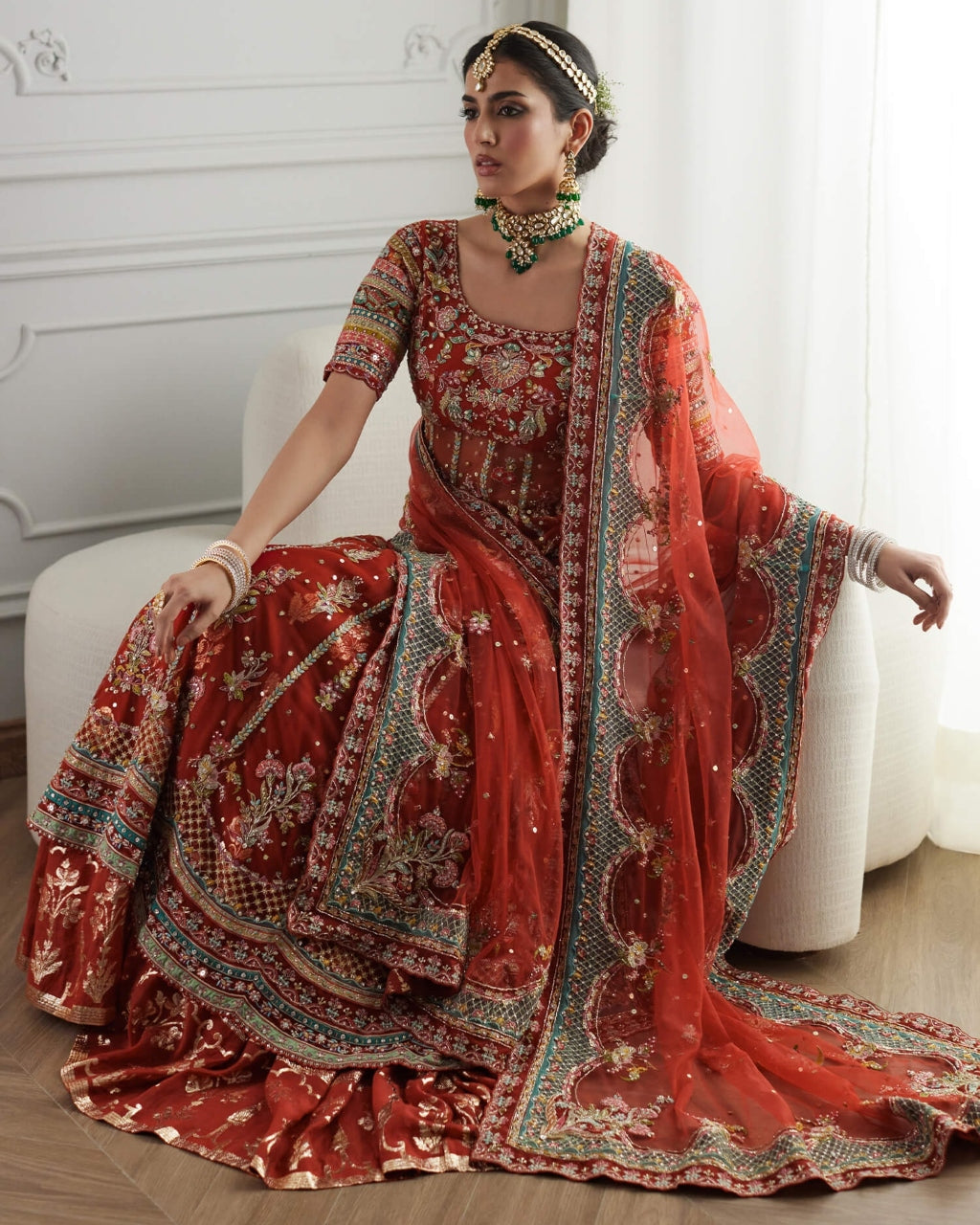 Olivia Peshwas, Lehenga & Dupatta Set