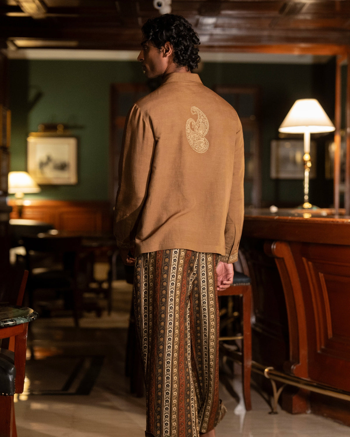 Ochre Shirt & Pant Set
