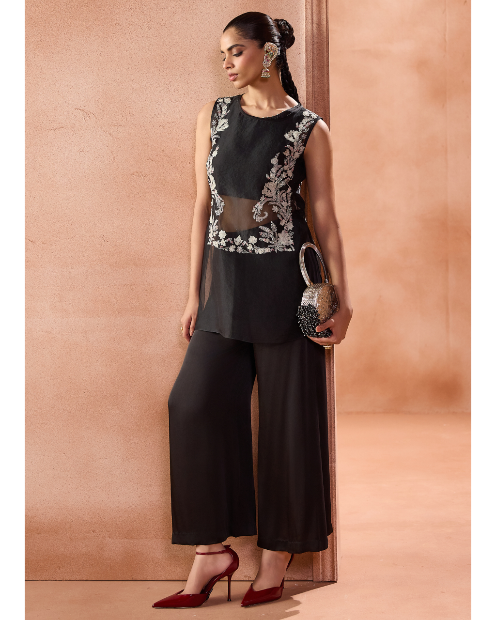 Black Kurta Set