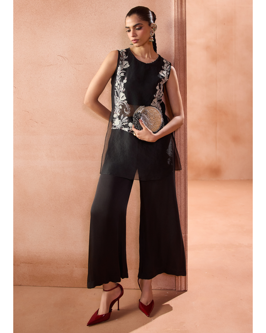 Black Kurta Set
