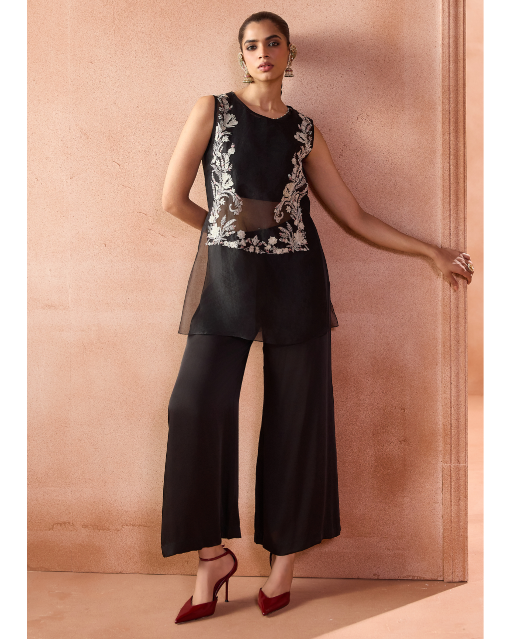 Black Kurta Set