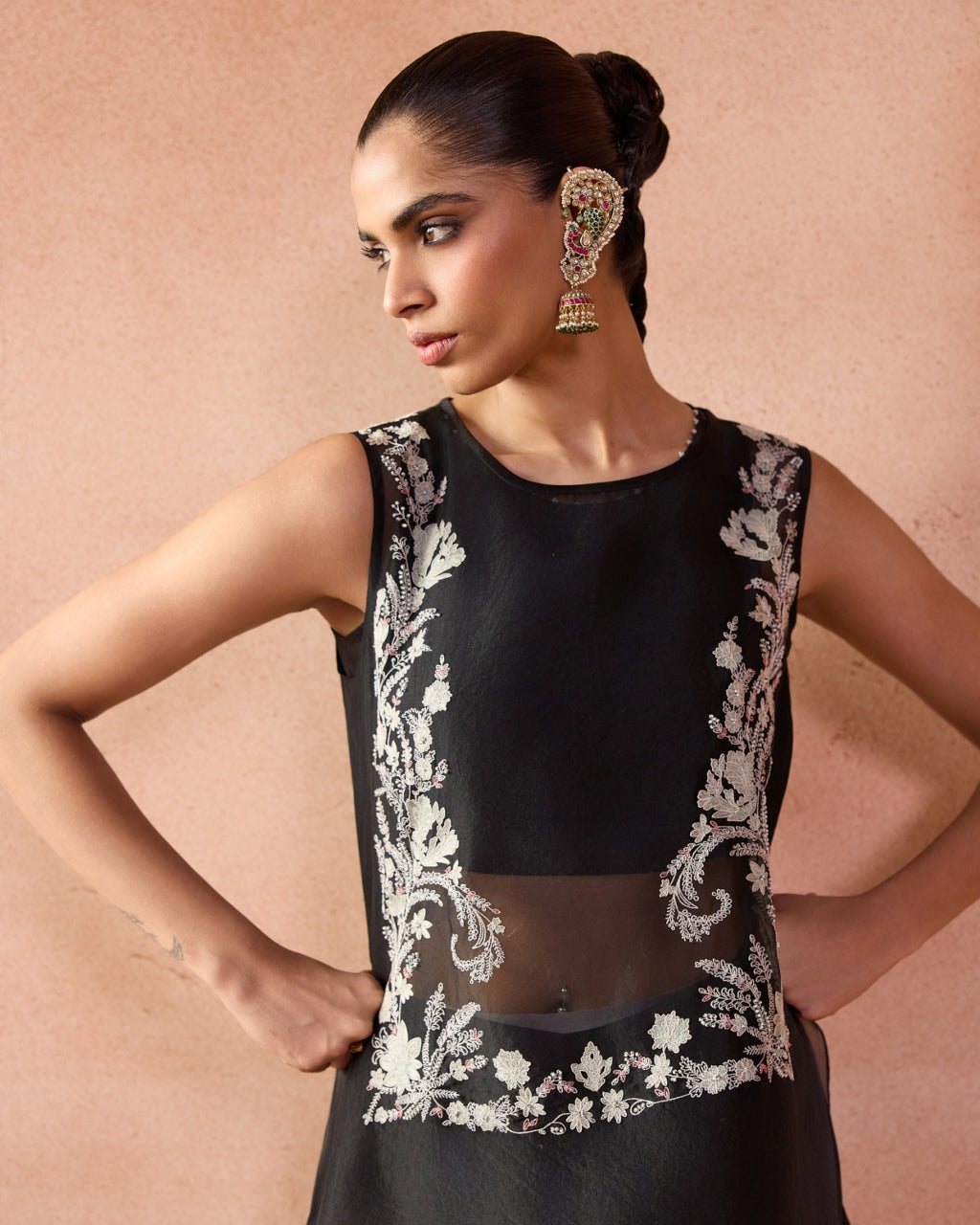 Black Kurta Set