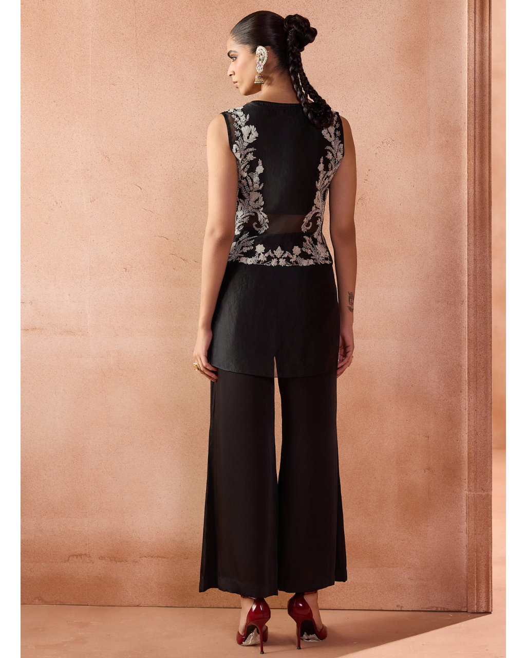 Black Kurta Set