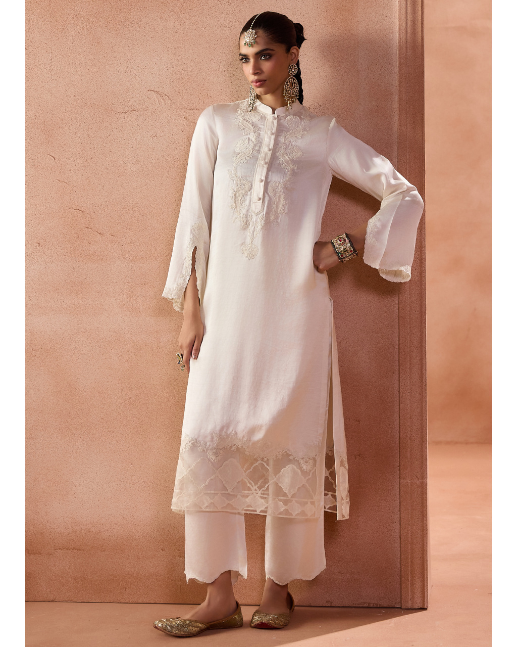 Ivory Kurta Set