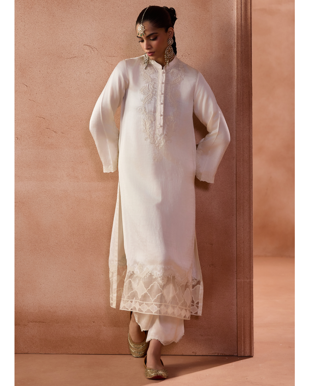 Ivory Kurta Set