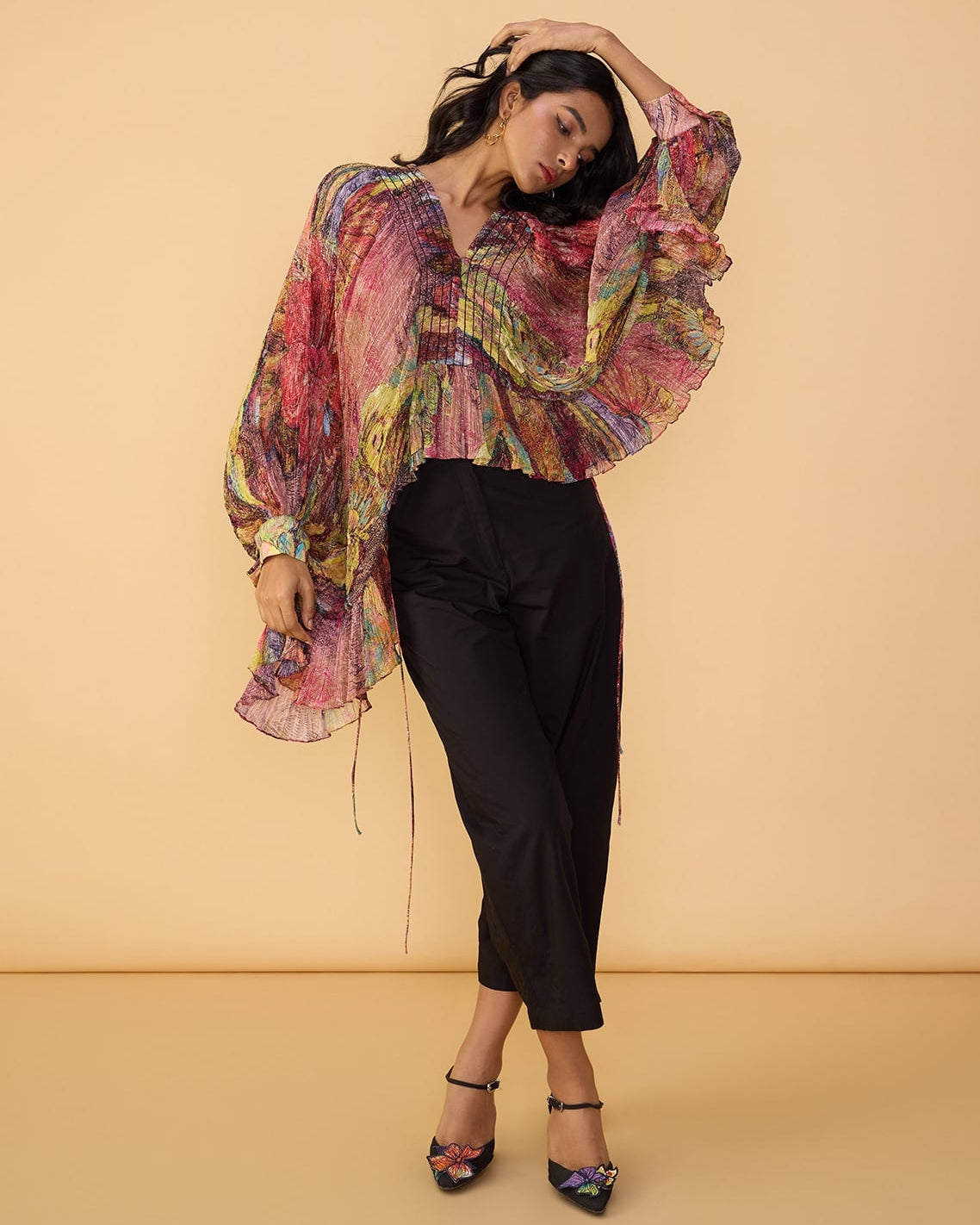 Heather Blouse & Loly Trousers