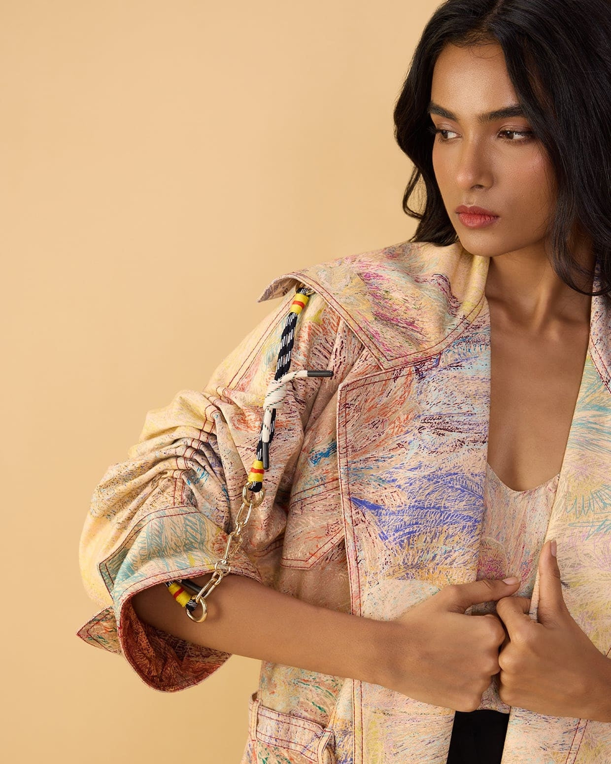 Willow Trench & Ivana Camisole With Loly Trousers