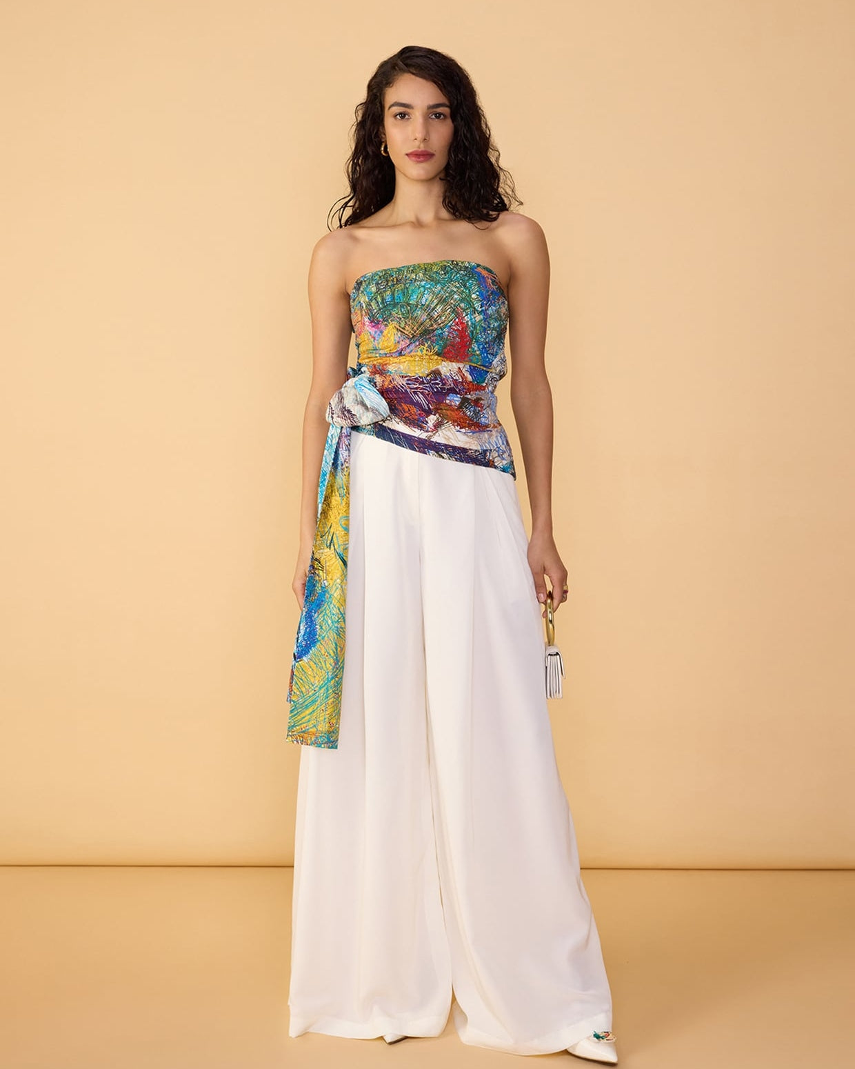 Amina Blouse & Saylor Palazzo