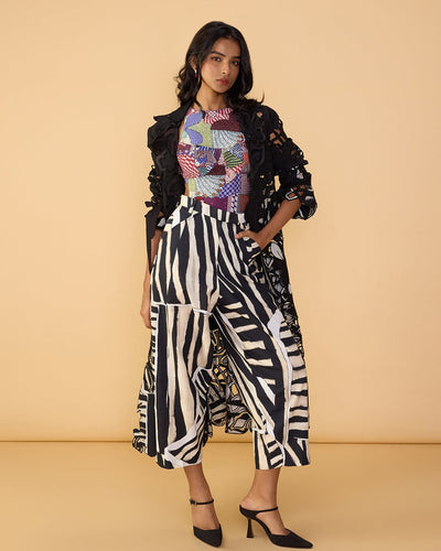 Mel Trench & Elira Bodysuit With Loly Trousers