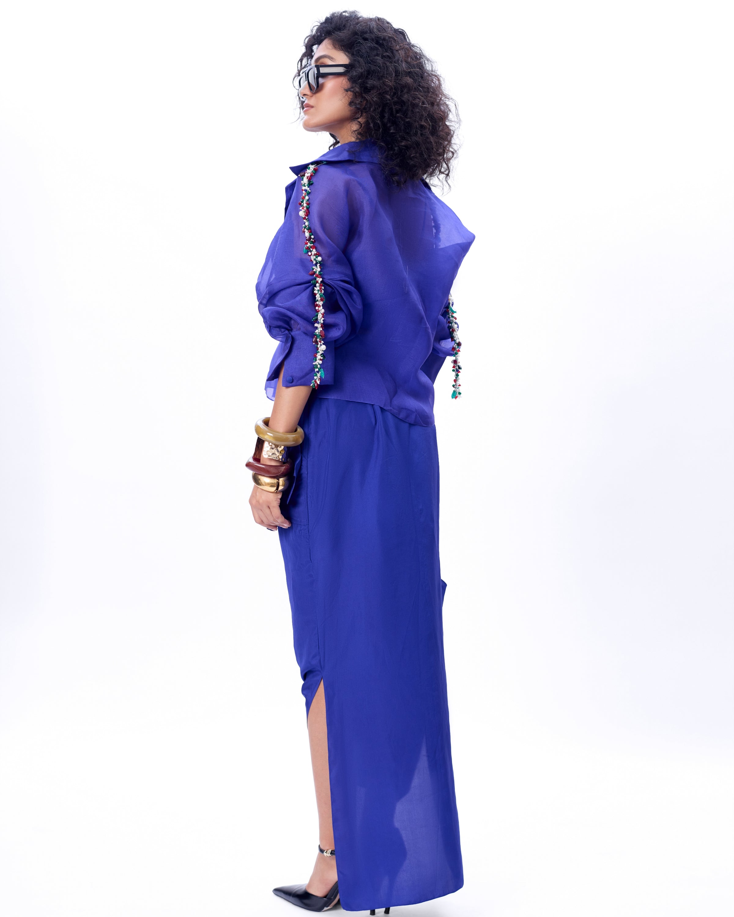 Embroidered Bolero Jacket, Bustier & Daria Skirt