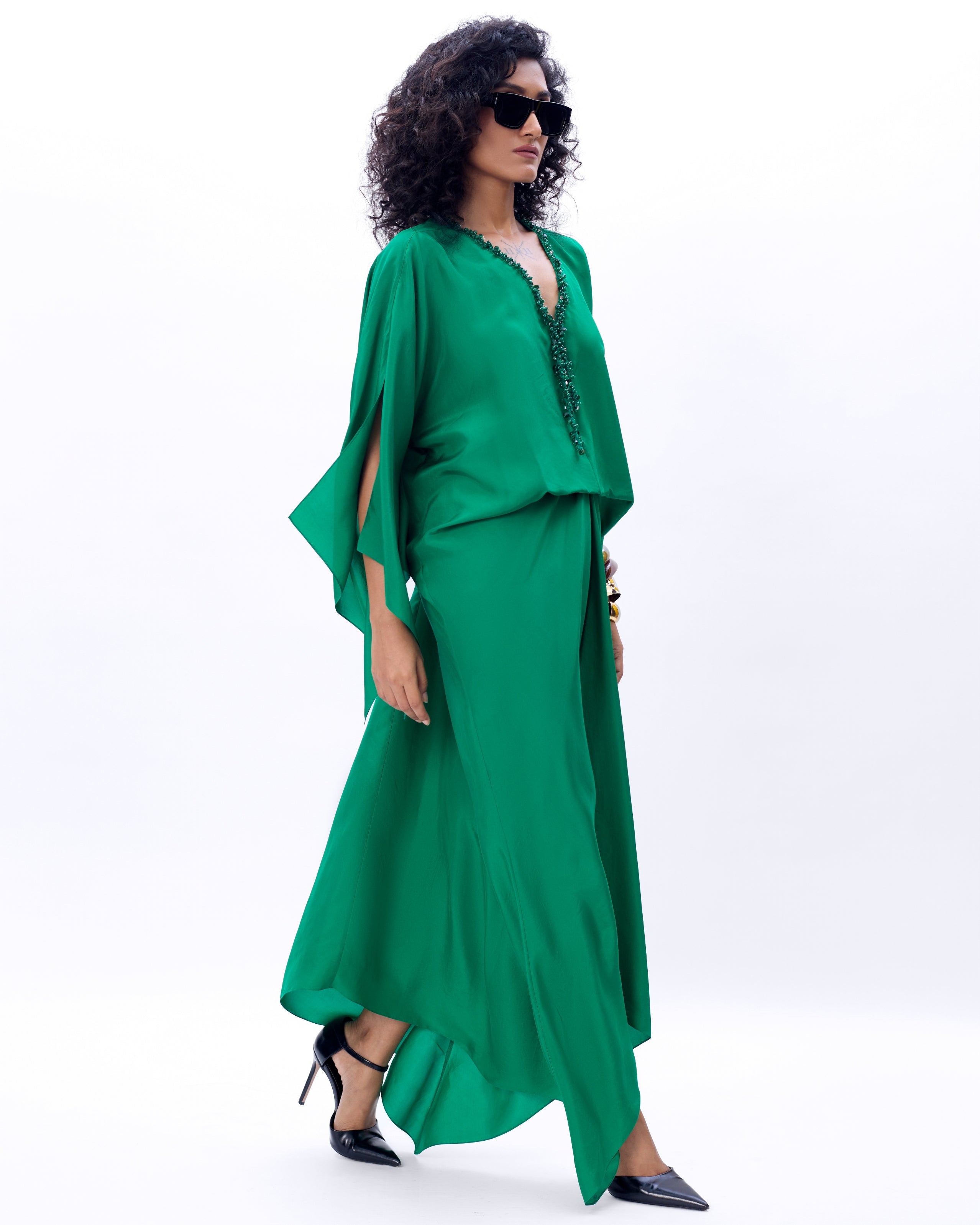 Embroidered Levy Dress