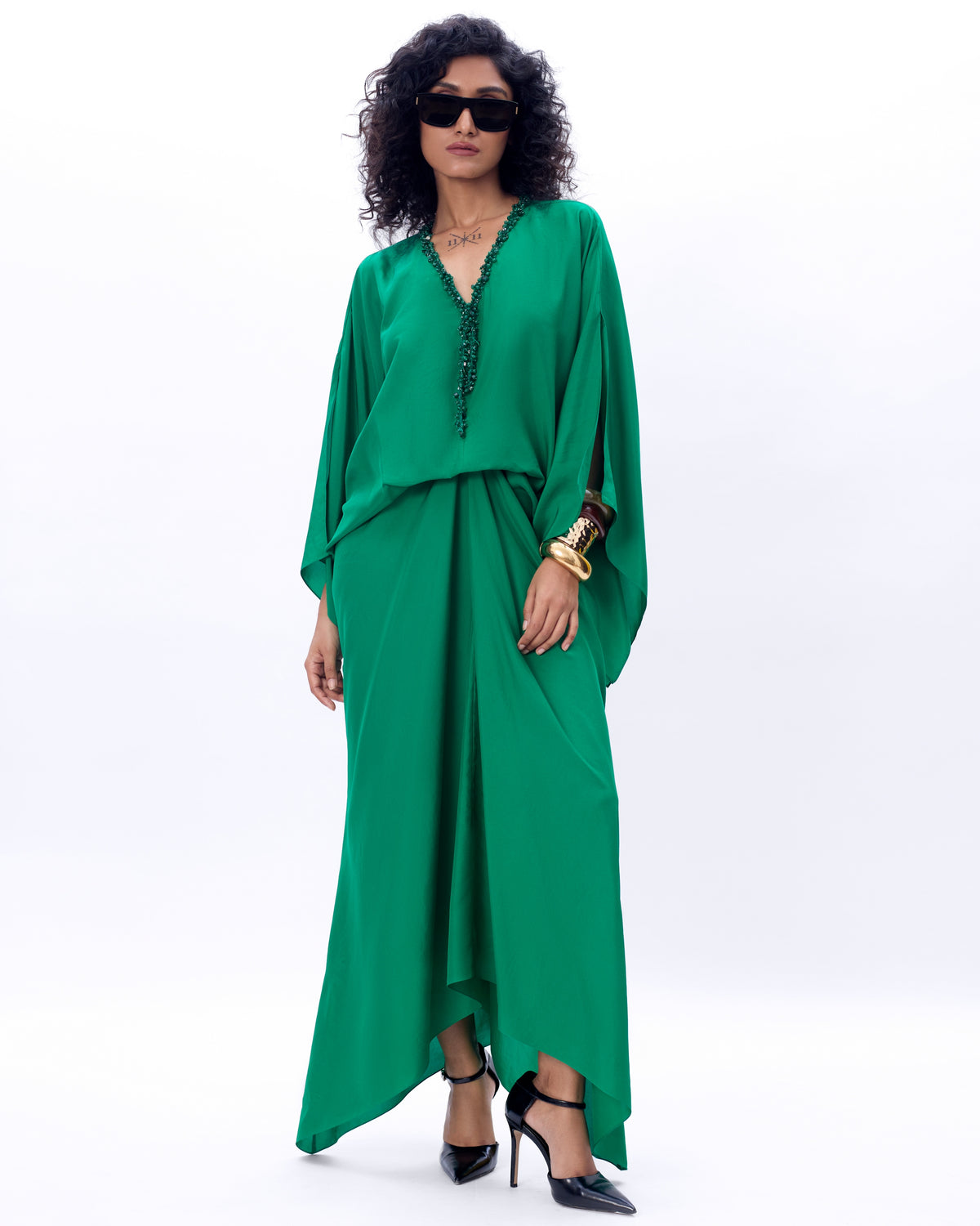 Embroidered Levy Dress