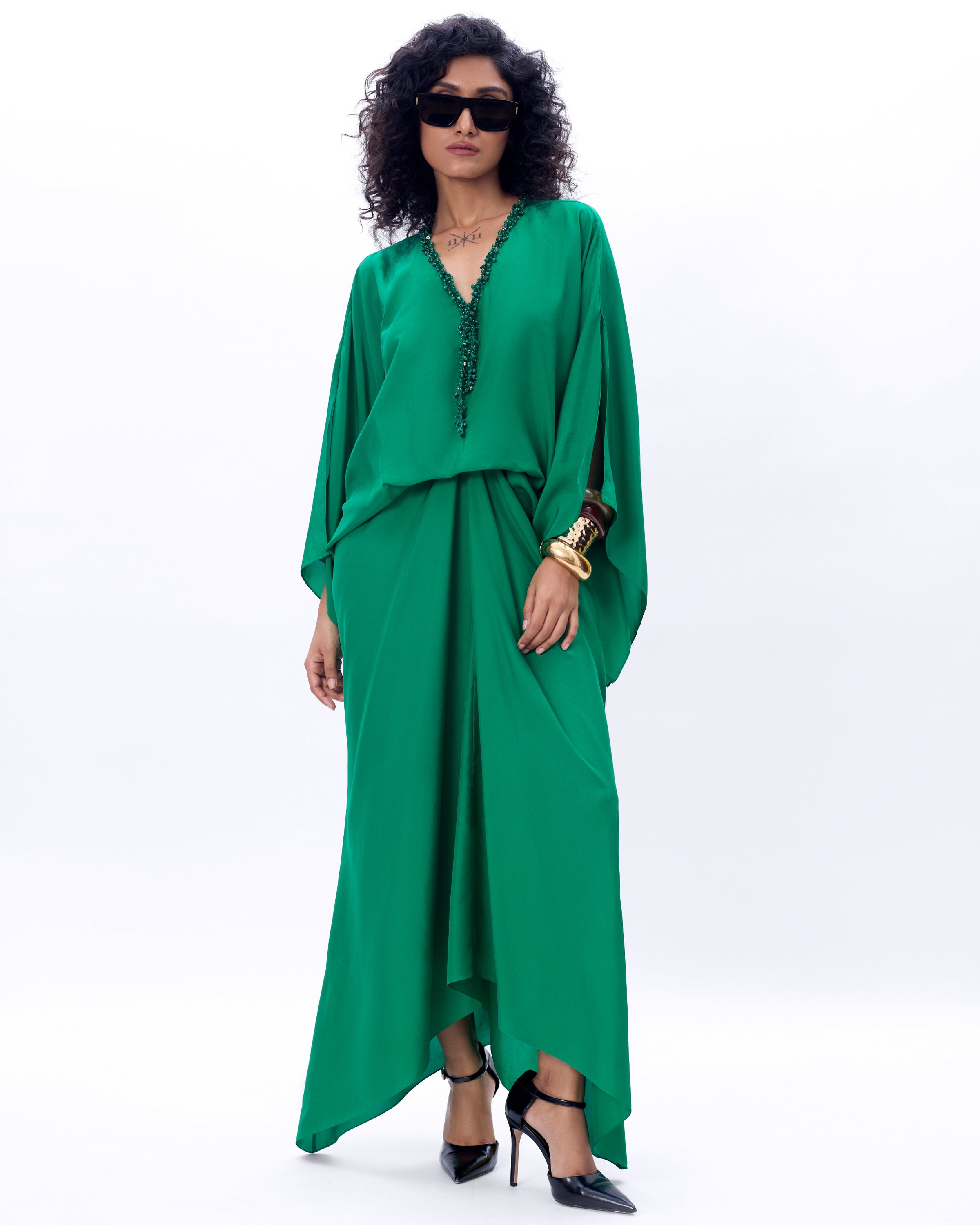 Embroidered Levy Dress