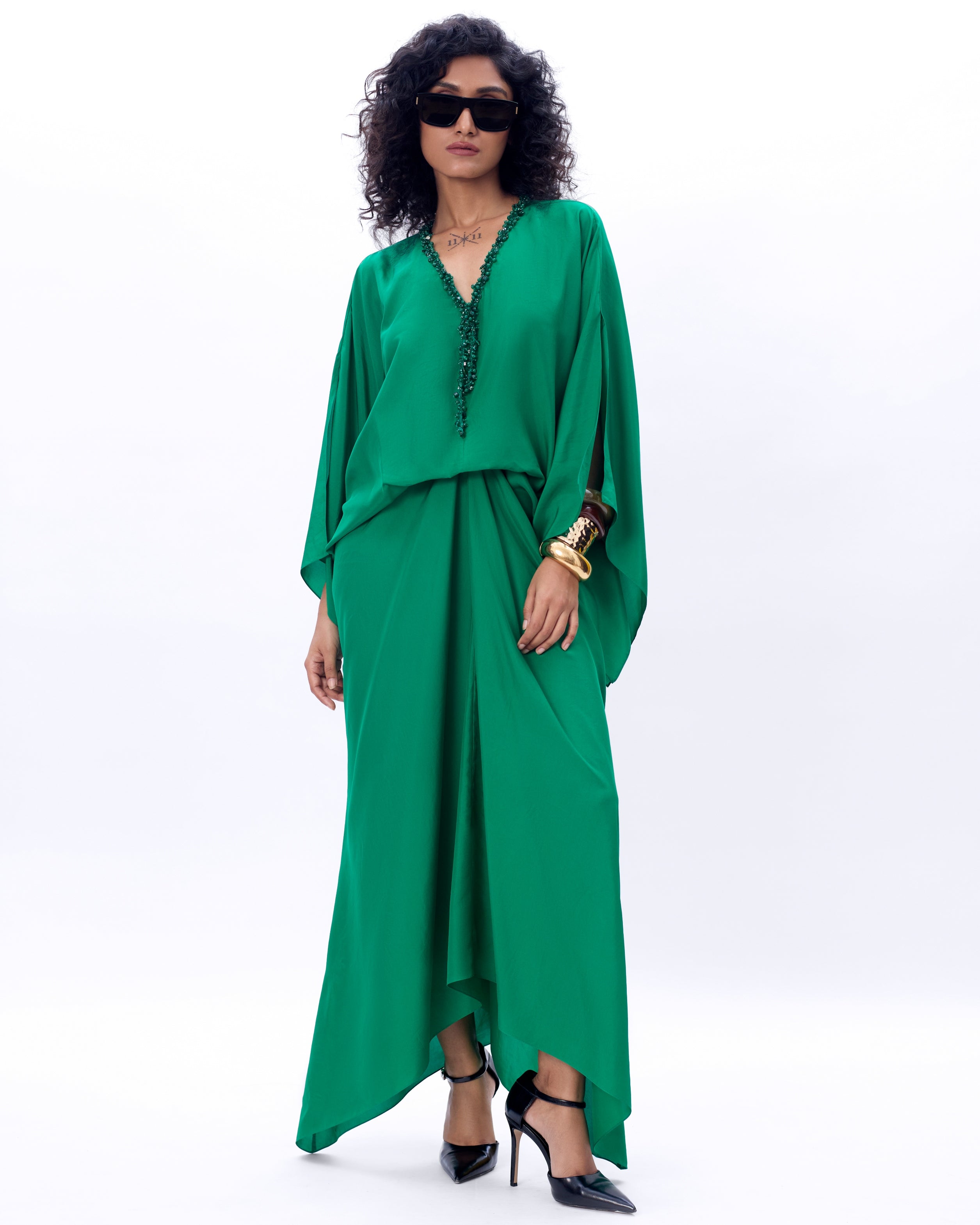 Embroidered Levy Dress