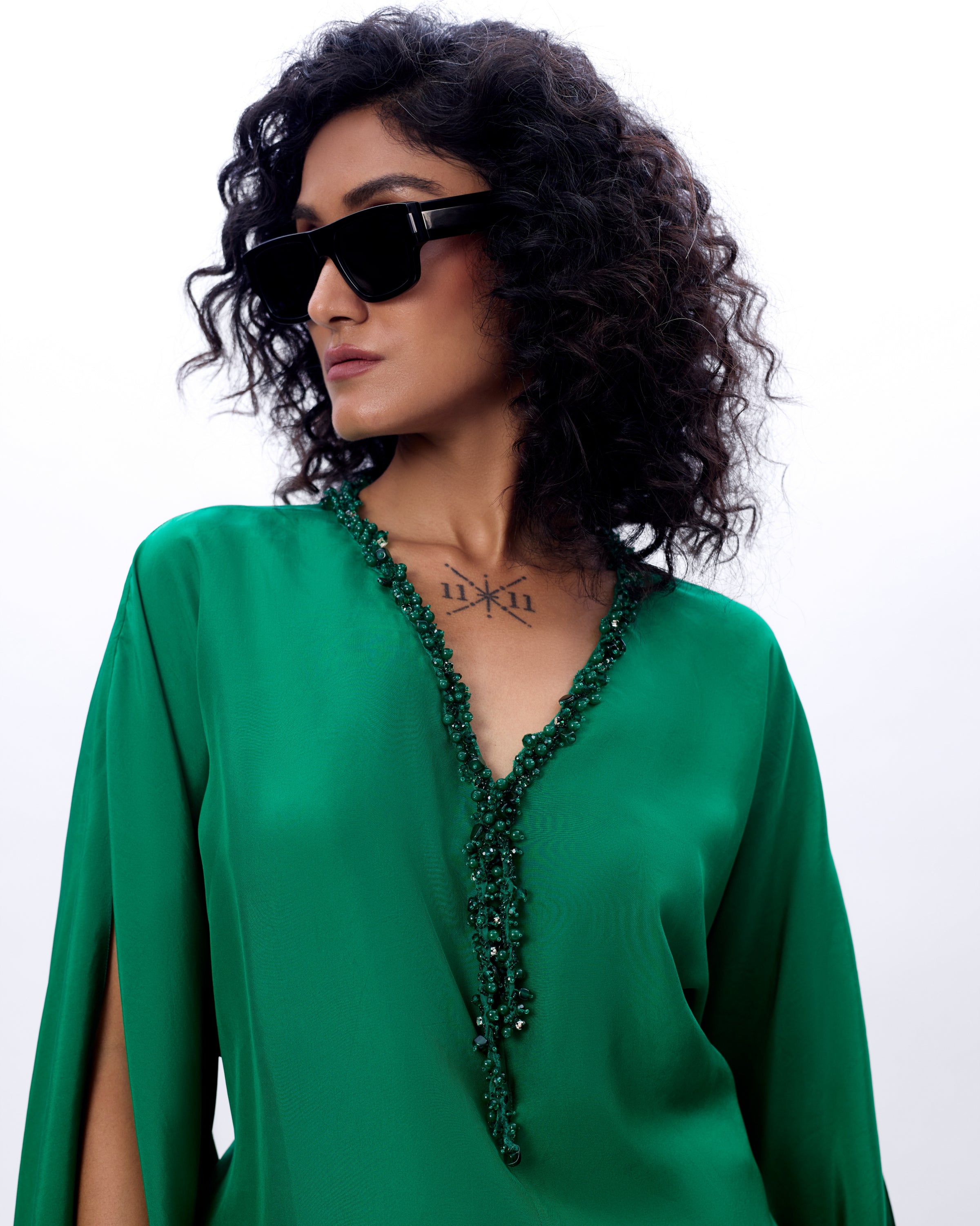 Embroidered Levy Dress