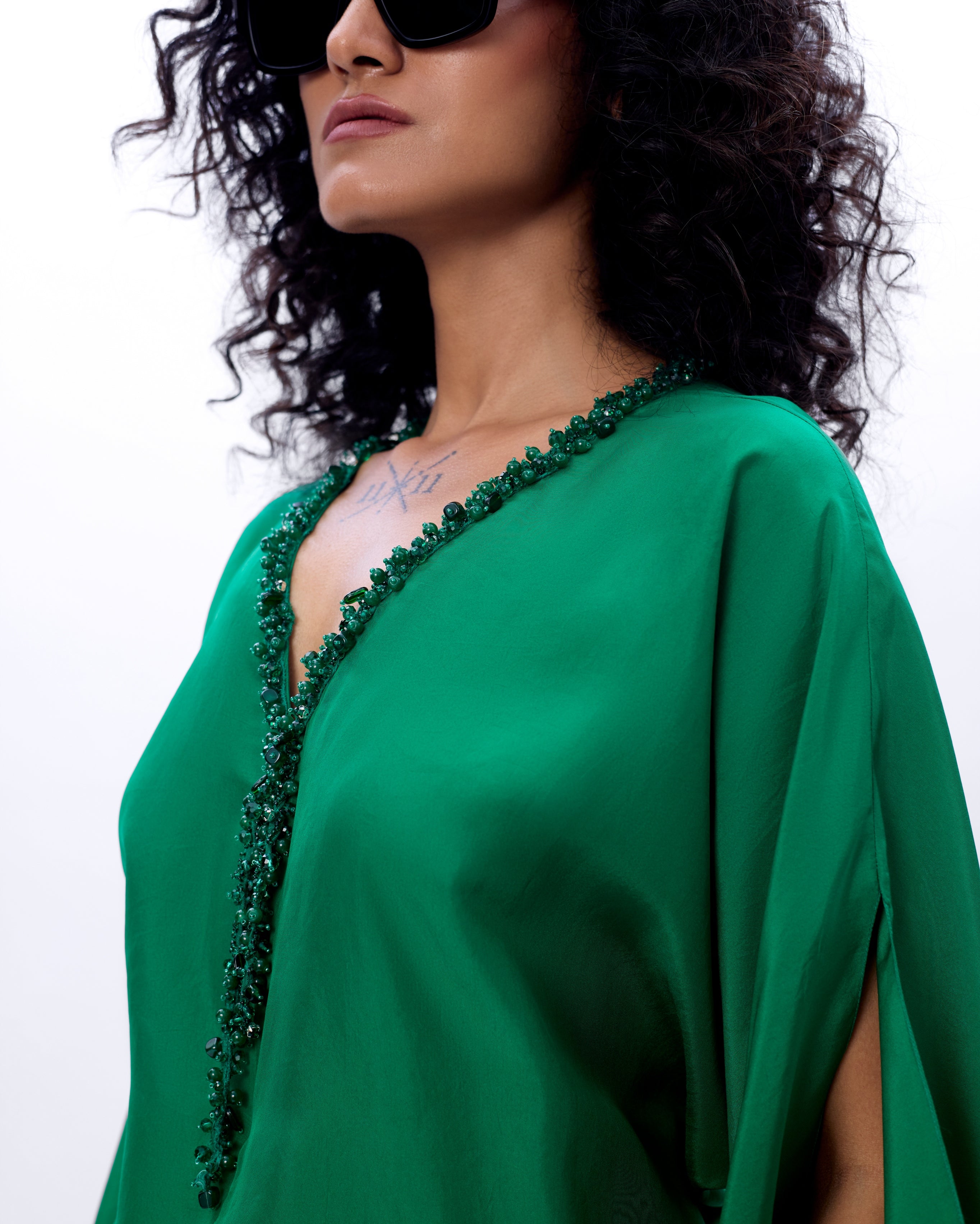 Embroidered Levy Dress