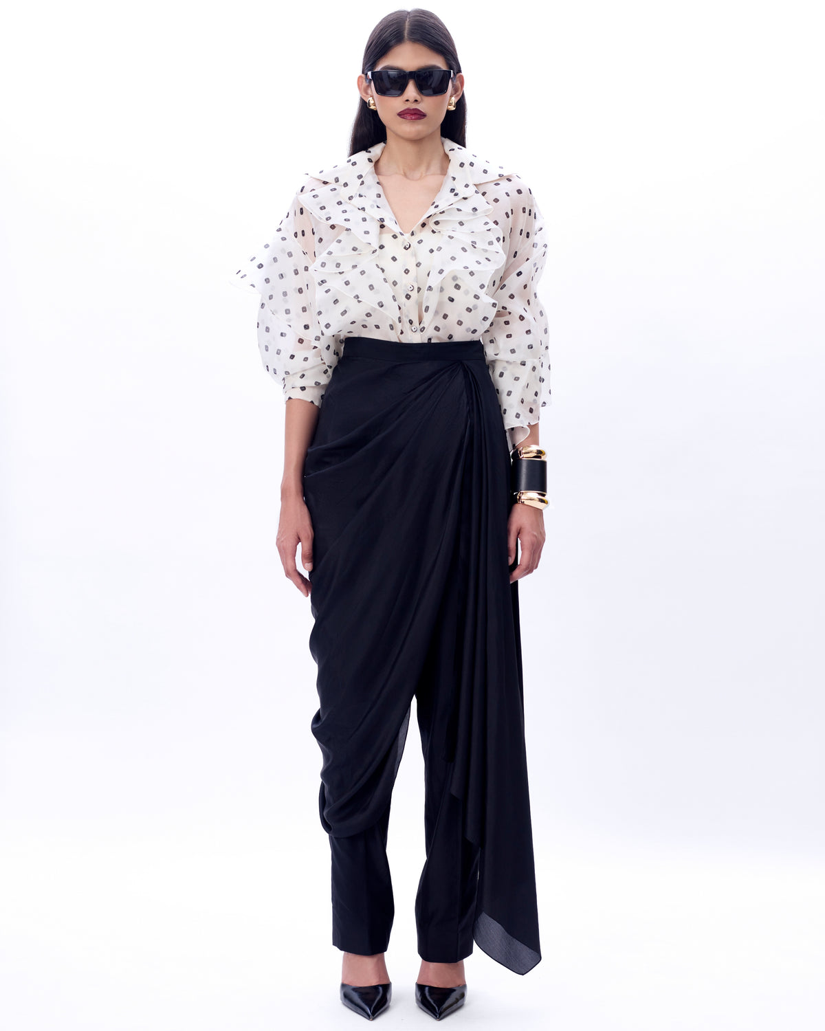Ivory Malle Shirt and Pants Set