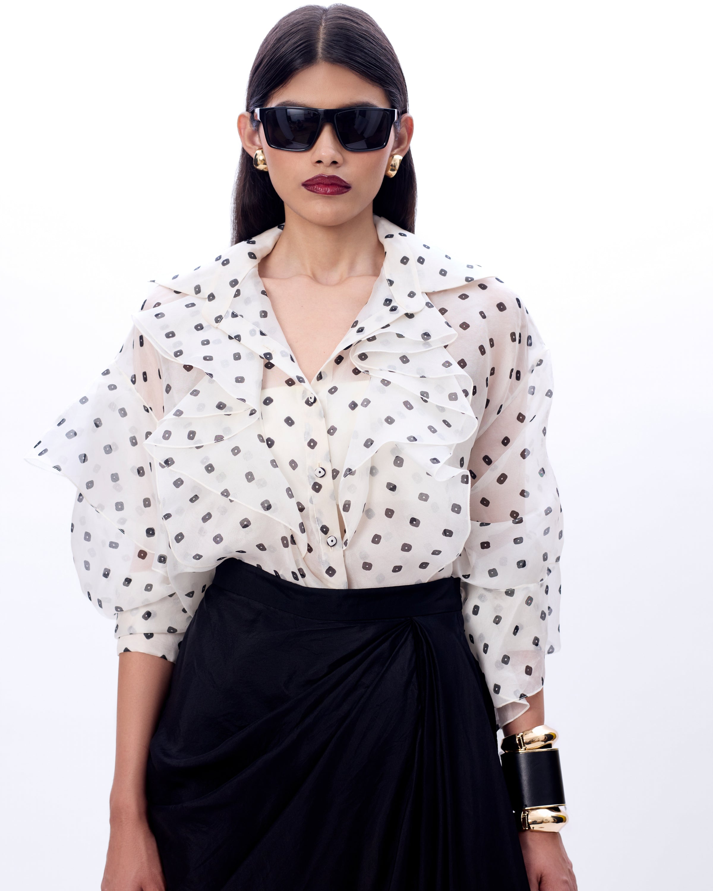 Ivory Malle Shirt and Pants Set